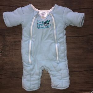 Baby Merlin’s Magic Sleepsuit Small (3-6 mon) Blue